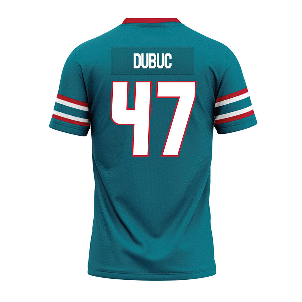 New Mexico - NCAA Football : Trey Dubuc - Premium Football Jersey-1