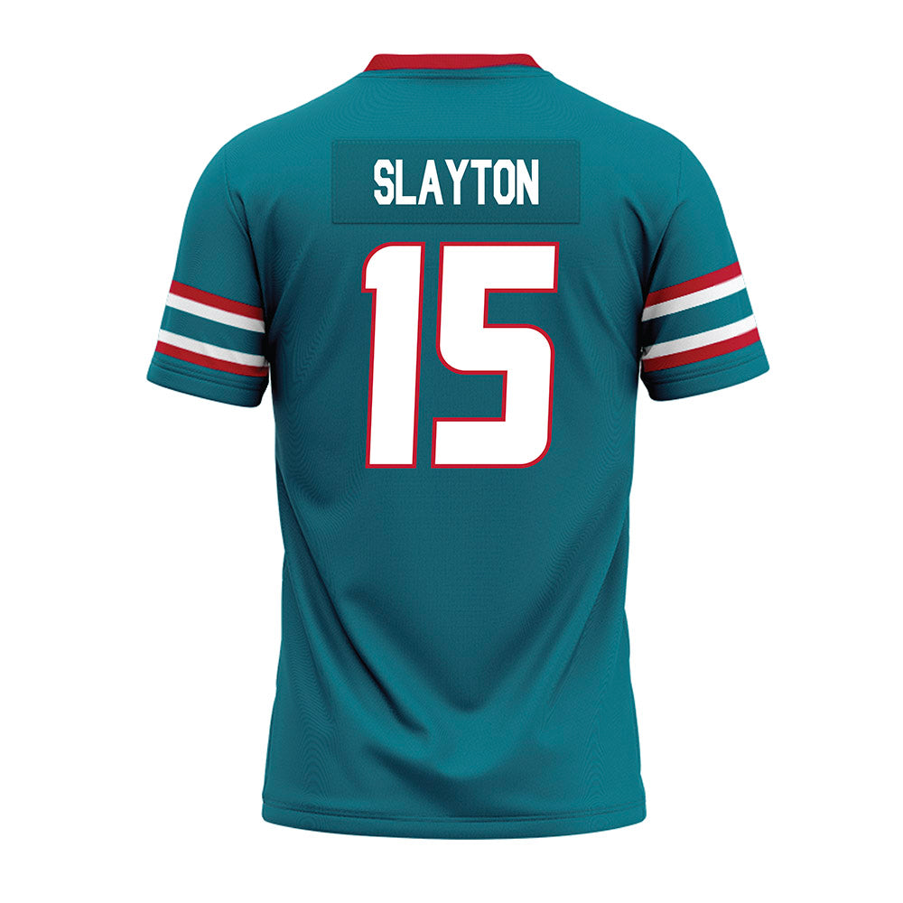 New Mexico - NCAA Football : Xavier Slayton - Premium Football Jersey-1