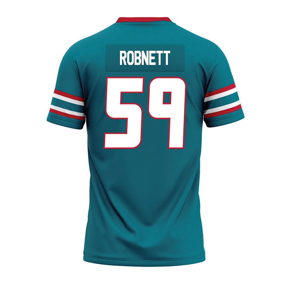 New Mexico - NCAA Football : Kaden Robnett - Premium Football Jersey-1