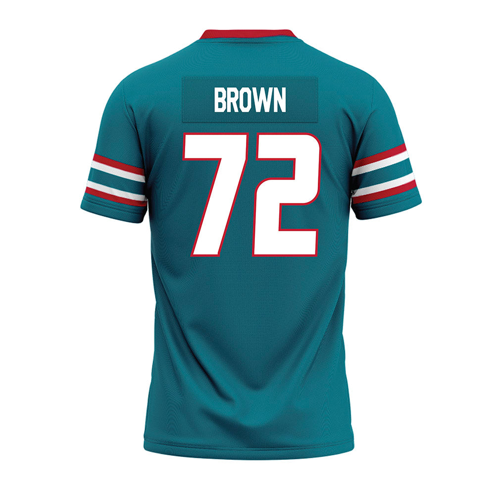 New Mexico - NCAA Football : Nevell Brown - Premium Football Jersey-1