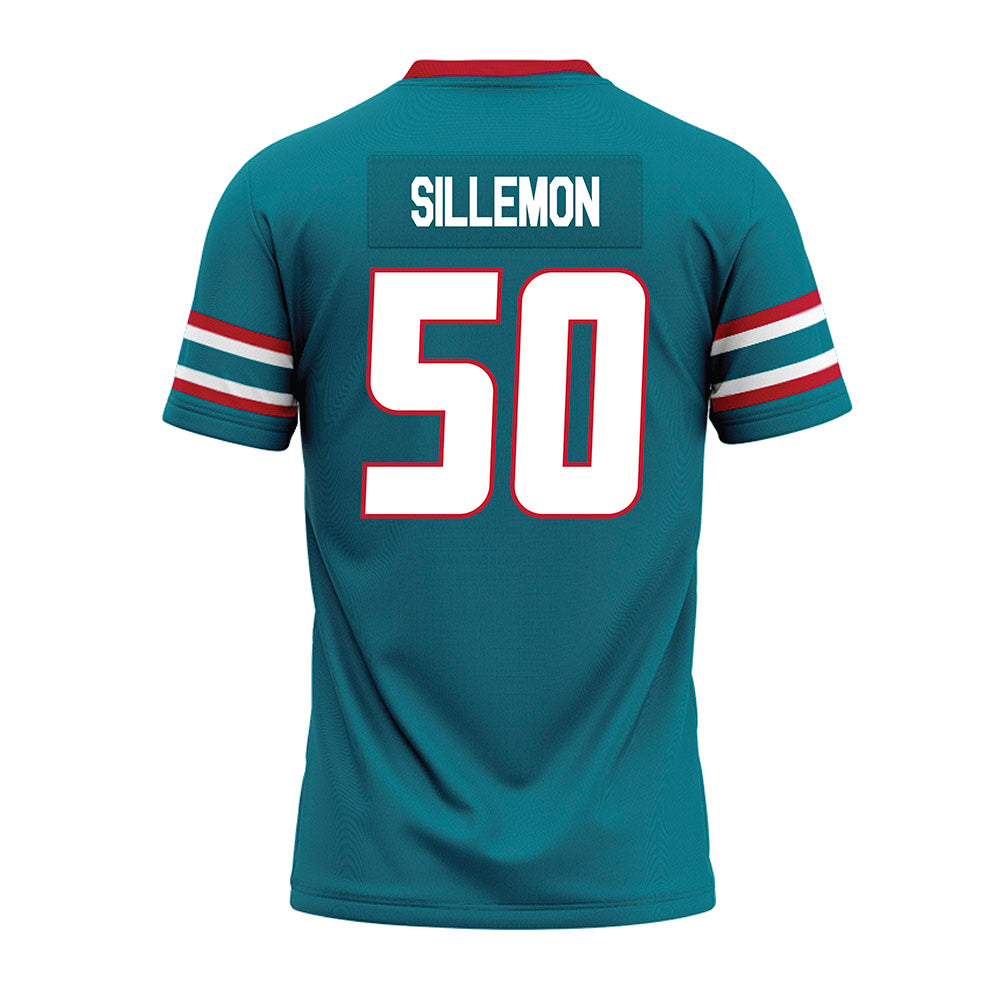 New Mexico - NCAA Football : Isaiah Sillemon - Premium Football Jersey-1