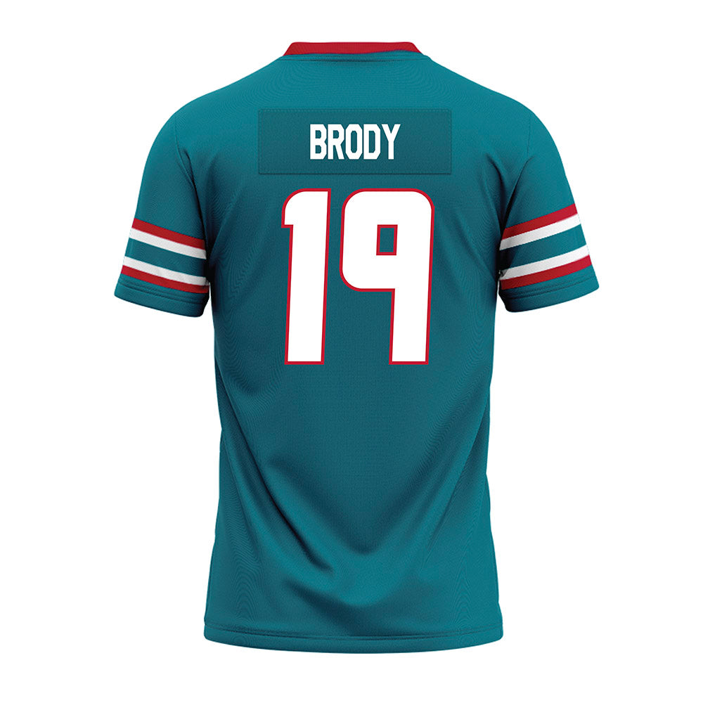 New Mexico - NCAA Football : Elijah Brody - Premium Football Jersey-1