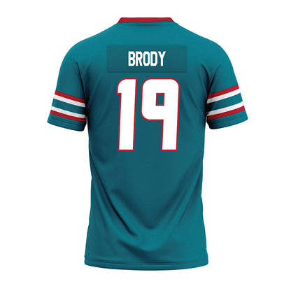 New Mexico - NCAA Football : Elijah Brody - Premium Football Jersey-1