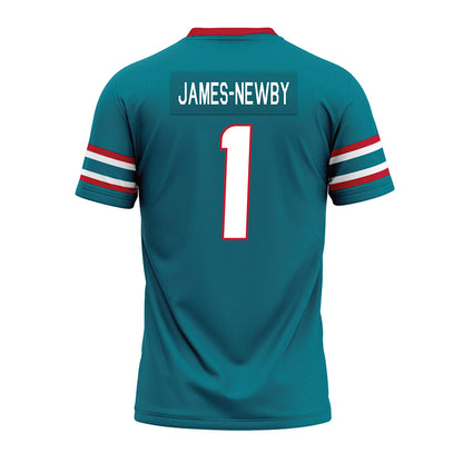 New Mexico - NCAA Football : Keyshawn James-Newby - Premium Football Jersey-1