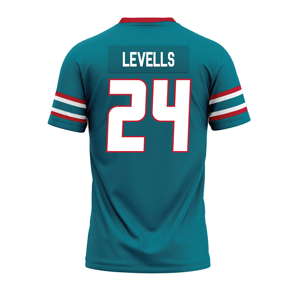 New Mexico - NCAA Football : Bear Levells - Premium Football Jersey-1