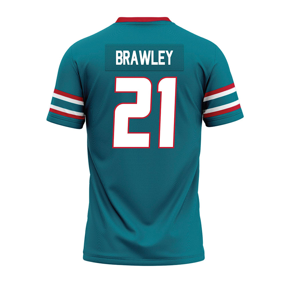 New Mexico - NCAA Football : Austin Brawley - Premium Football Jersey-1