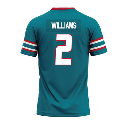 New Mexico - NCAA Football : Abraham Williams - Premium Football Jersey-1