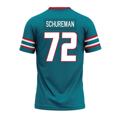 New Mexico - NCAA Football : Griffin Schureman - Premium Football Jersey-1