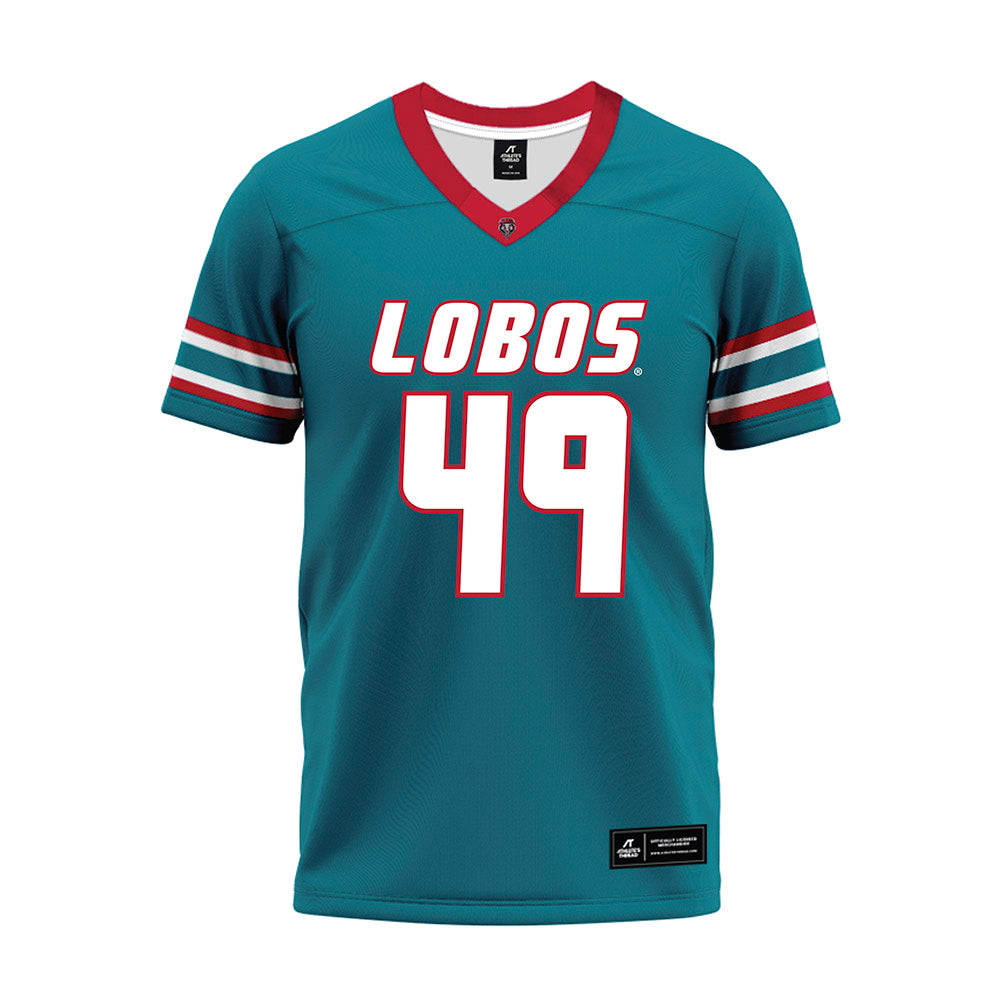 New Mexico - NCAA Football : Matthew Lashley - Premium Football Jersey-0