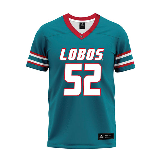 New Mexico - NCAA Football : RJ Adams - Premium Football Jersey-0