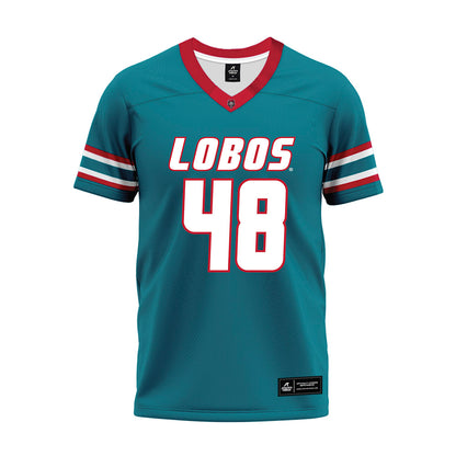 New Mexico - NCAA Football : John Sierra - Premium Football Jersey-0