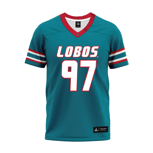 New Mexico - NCAA Football : Devin Brandt-Epps - Premium Football Jersey-0