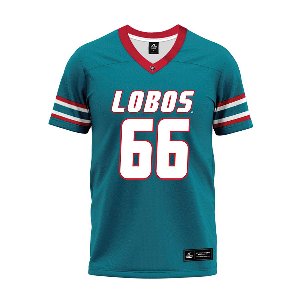 New Mexico - NCAA Football : Israel Mukwiza - Premium Football Jersey-0