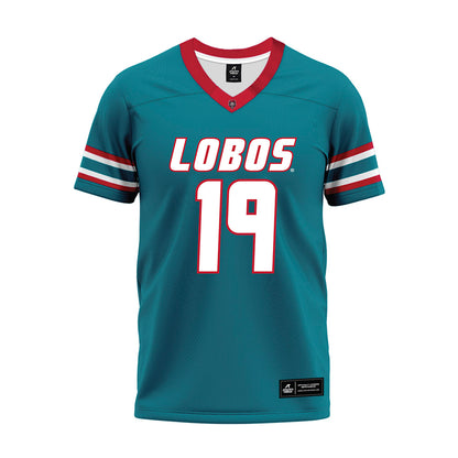 New Mexico - NCAA Football : Elijah Brody - Premium Football Jersey-0