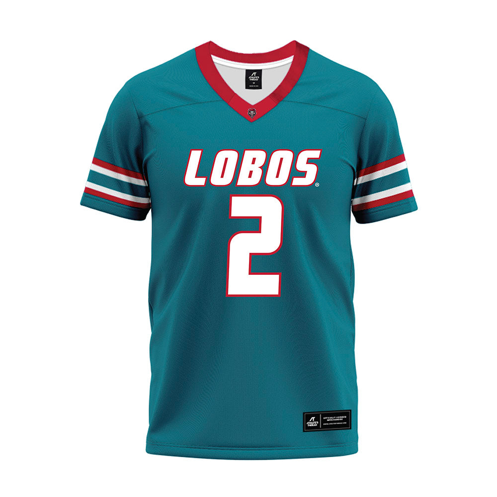 New Mexico - NCAA Football : Abraham Williams - Premium Football Jersey-0