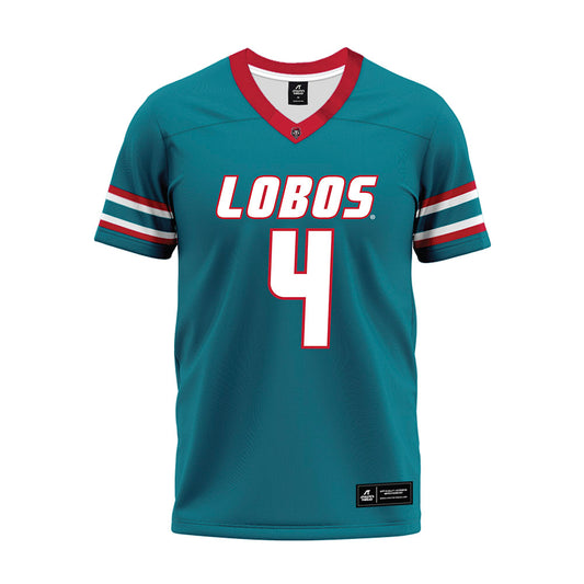 New Mexico - NCAA Football : Jayden Sheridan - Premium Football Jersey-0