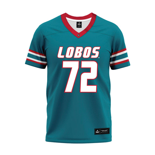 New Mexico - NCAA Football : Griffin Schureman - Premium Football Jersey-0