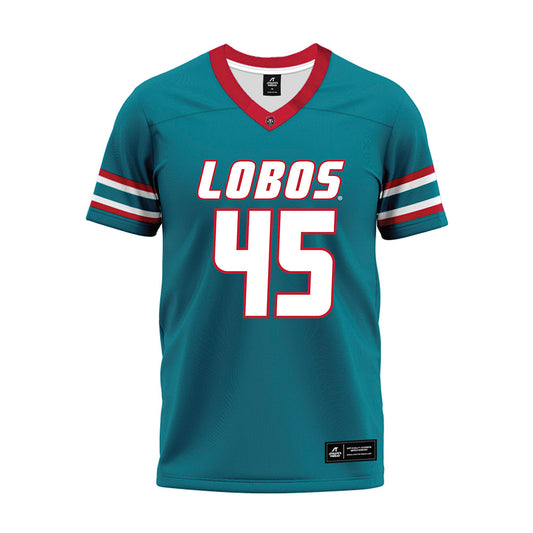 New Mexico - NCAA Football : Brett Karhu - Premium Football Jersey-0