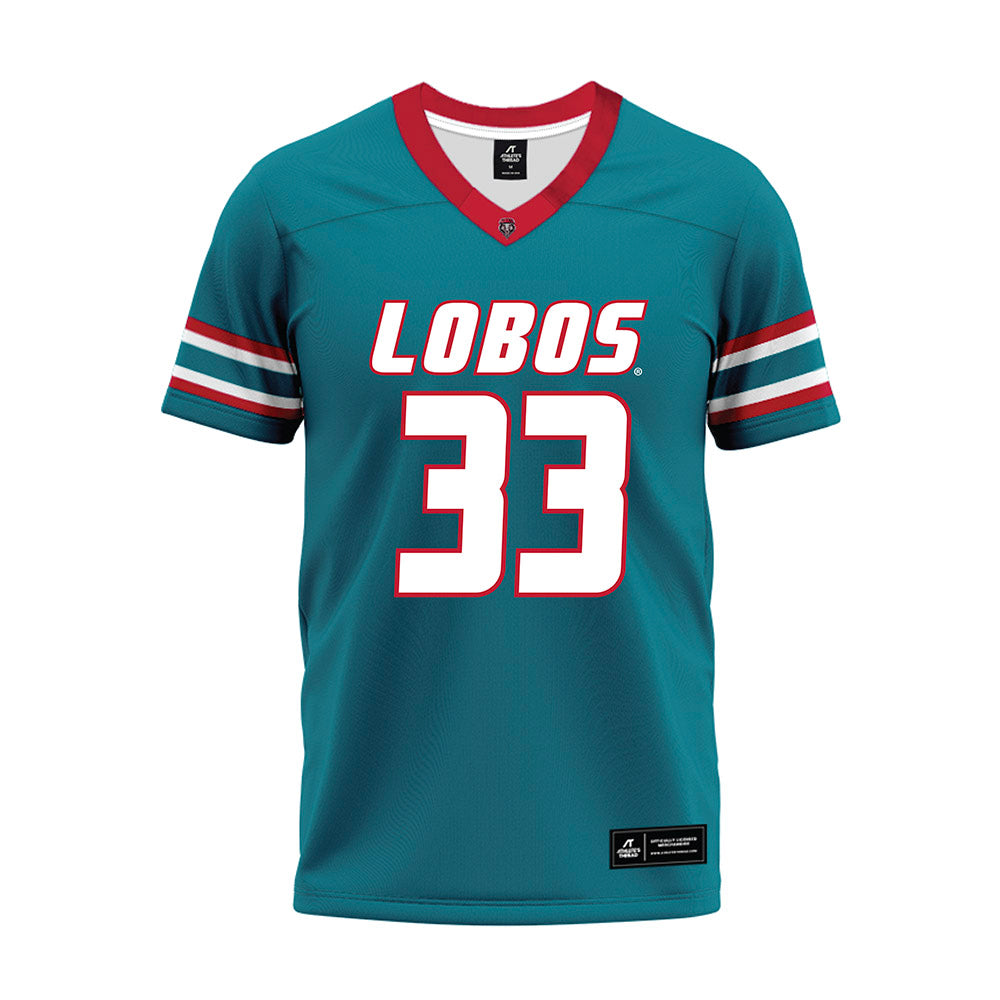 New Mexico - NCAA Football : Mateo Contreras - Premium Football Jersey-0