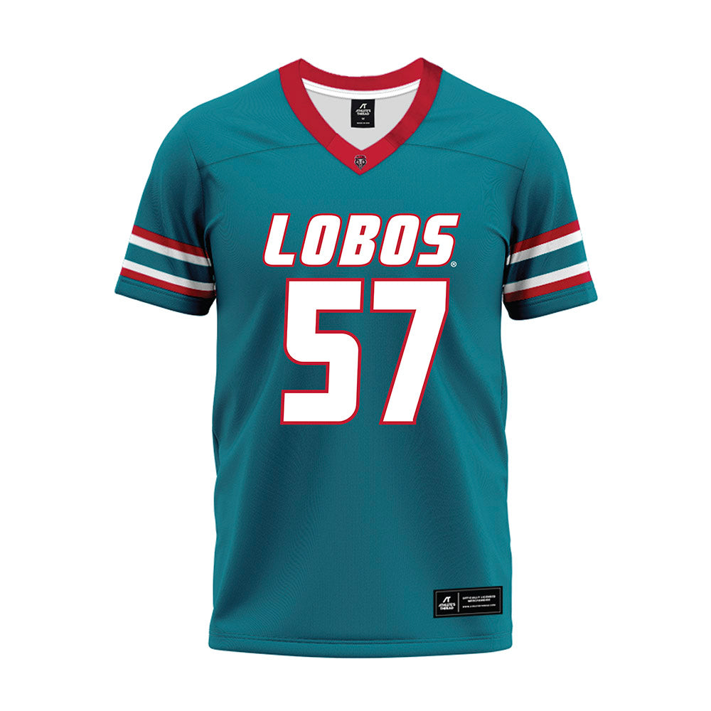 New Mexico - NCAA Football : Jonathan Shively - Premium Football Jersey-0