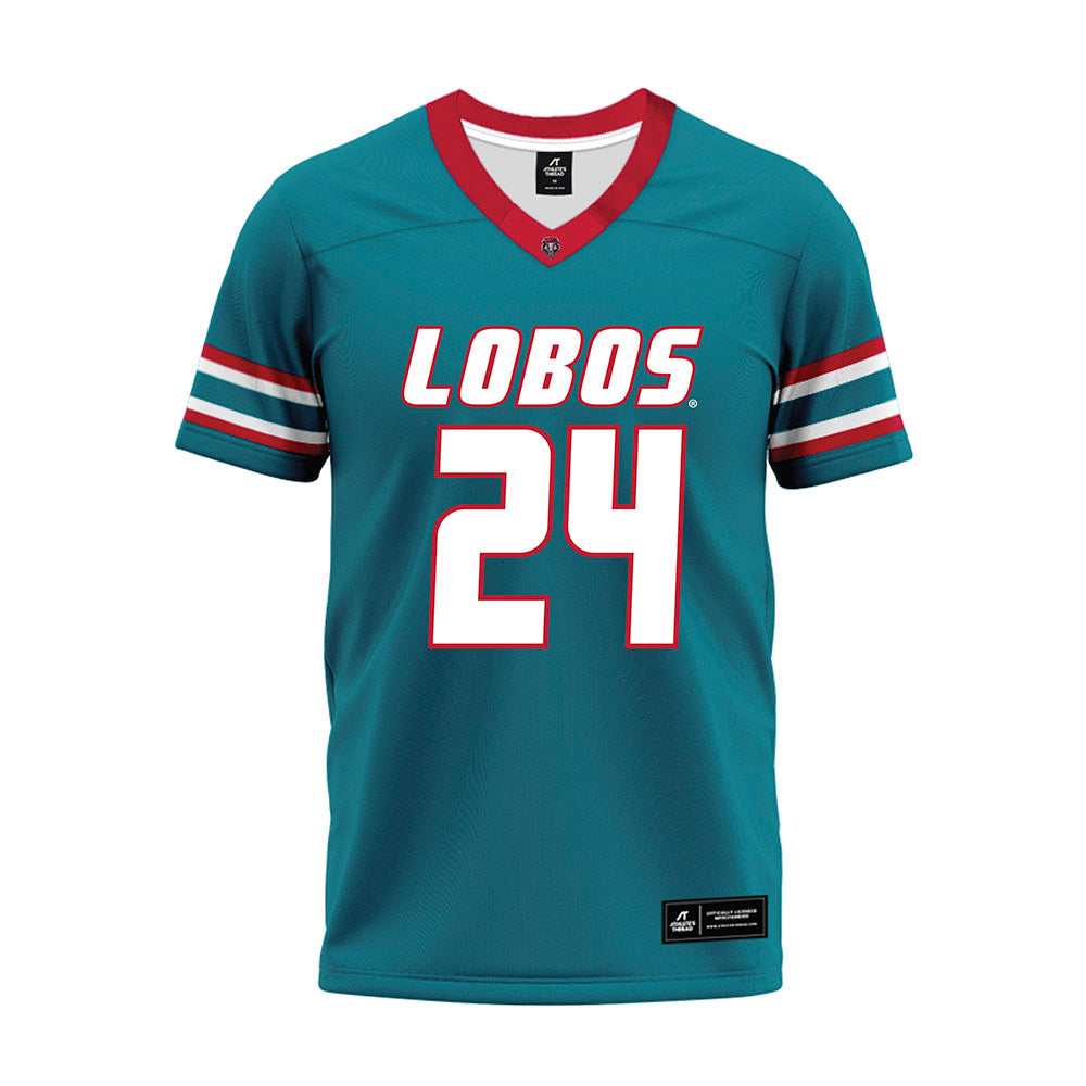 New Mexico - NCAA Football : Bear Levells - Premium Football Jersey-0