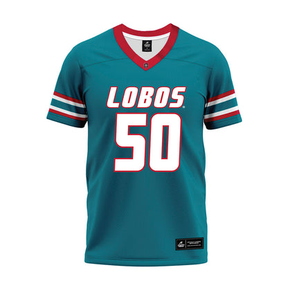 New Mexico - NCAA Football : Isaiah Sillemon - Premium Football Jersey-0