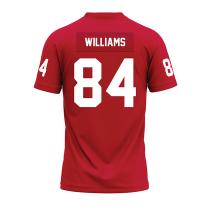 Ohio State - NCAA Football : Dorian Williams - Red Premium Football Jersey-1