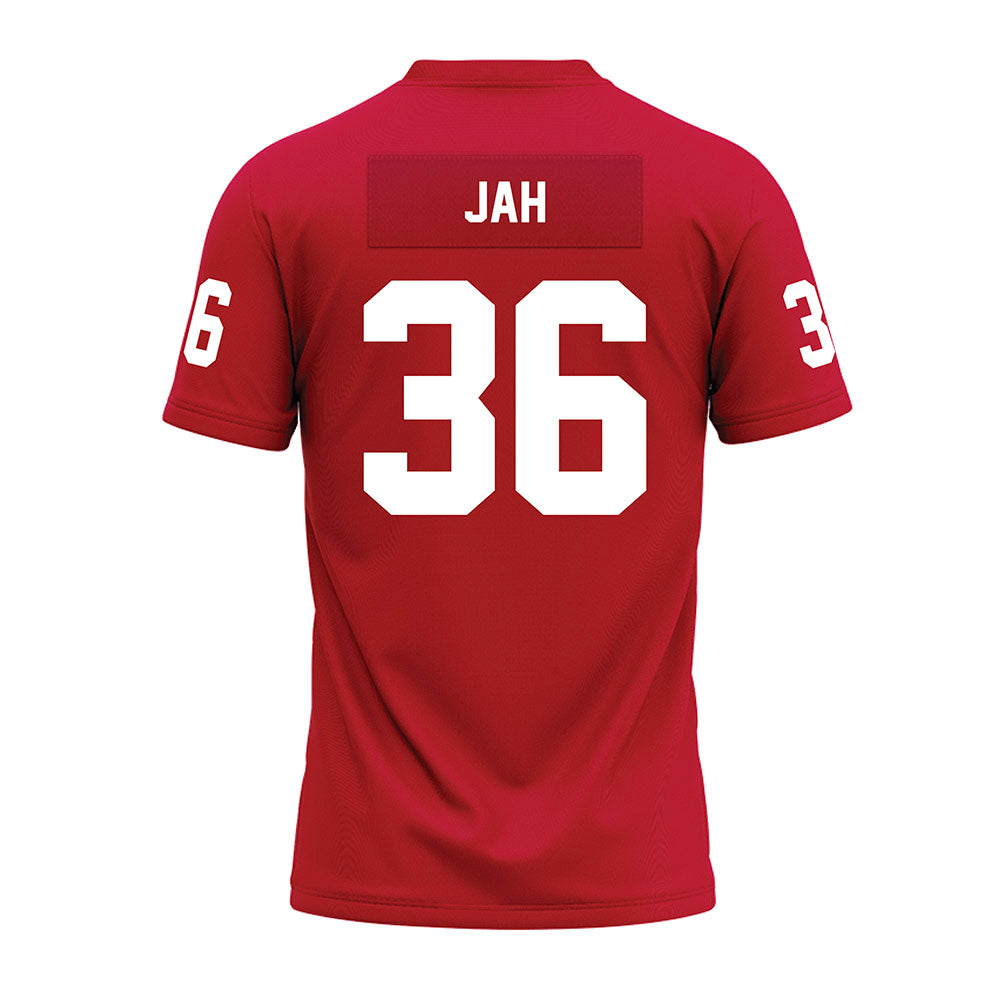 Ohio State - NCAA Football : Omar Jah - Red Premium Football Jersey-1