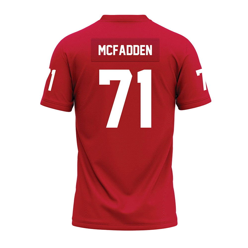 Ohio State - NCAA Football : Jayvon McFadden - Red Premium Football Jersey-1