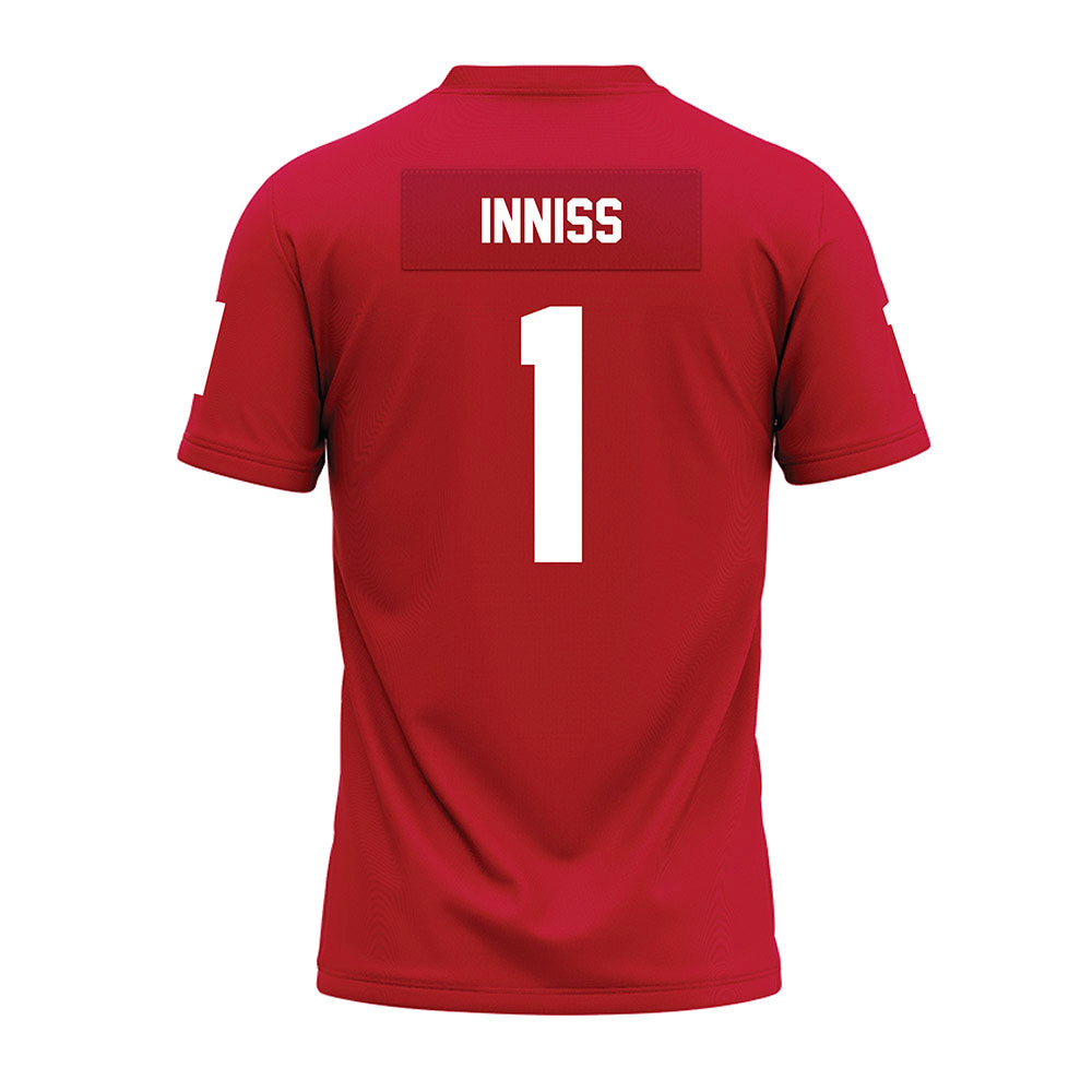 Ohio State - NCAA Football : Brandon Inniss - Red Premium Football Jersey-1