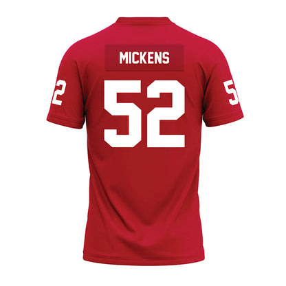 Ohio State - NCAA Football : Joshua Mickens - Red Premium Football Jersey-1