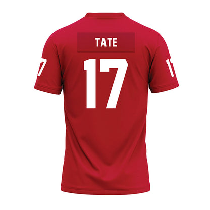 Ohio State - NCAA Football : Carnell Tate - Red Premium Football Jersey-1