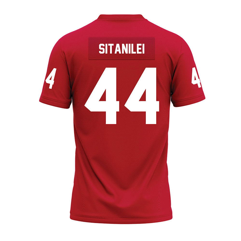 Ohio State - NCAA Football : Epi Sitanilei - Red Premium Football Jersey-1
