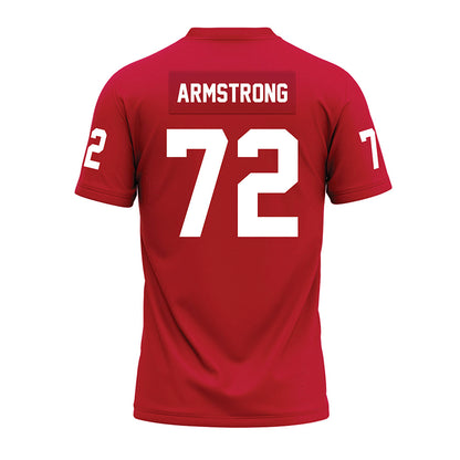 Ohio State - NCAA Football : Deontae Armstrong - Red Premium Football Jersey-1
