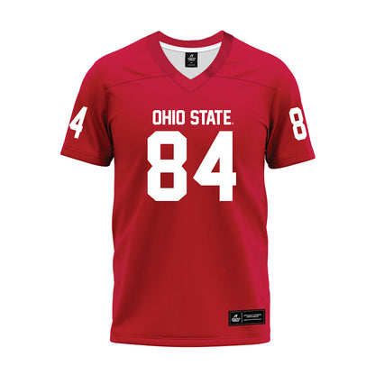 Ohio State - NCAA Football : Dorian Williams - Red Premium Football Jersey-0