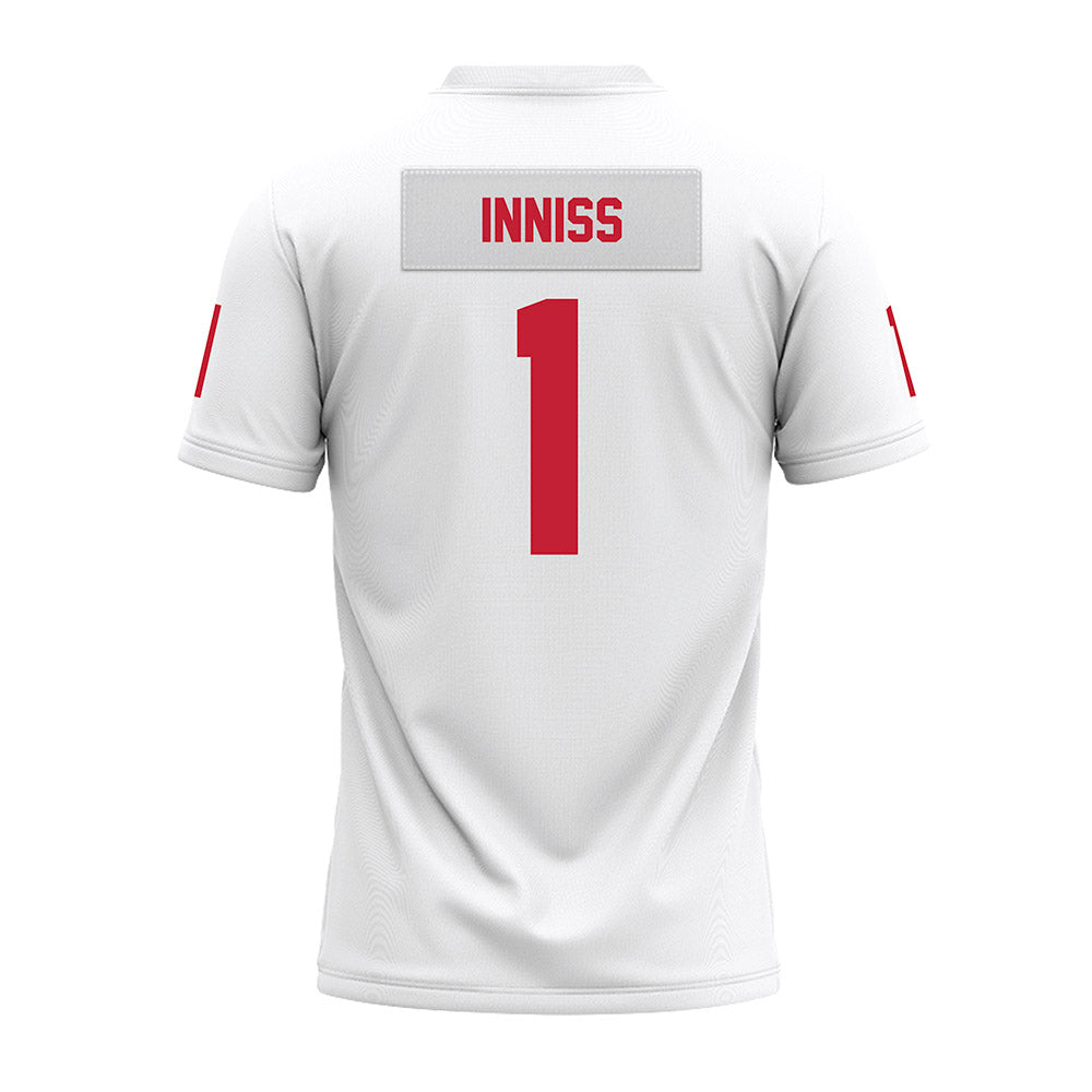 Ohio State - NCAA Football : Brandon Inniss - White Premium Football Jersey-1