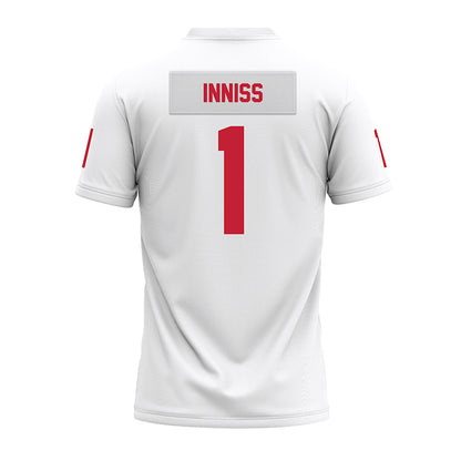Ohio State - NCAA Football : Brandon Inniss - White Premium Football Jersey-1