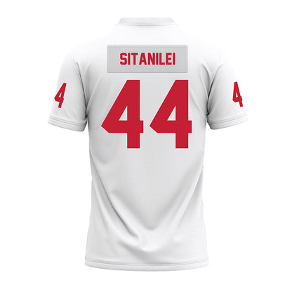 Ohio State - NCAA Football : Epi Sitanilei - White Premium Football Jersey-1