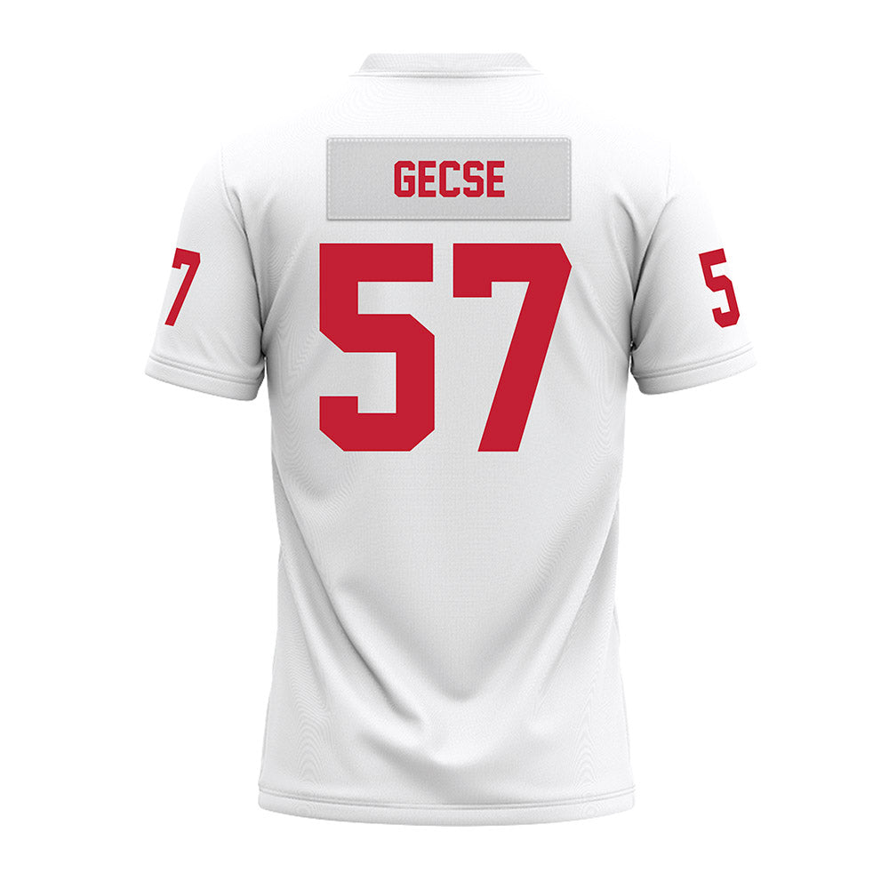 Ohio State - NCAA Football : Ian Gecse - White Premium Football Jersey-1