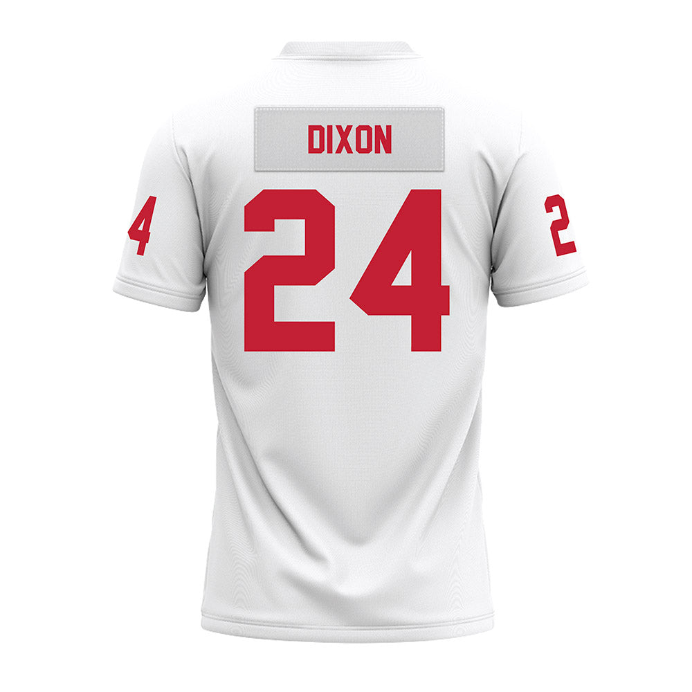 Ohio State - NCAA Football : Sam Dixon - White Premium Football Jersey-1