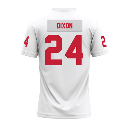 Ohio State - NCAA Football : Sam Dixon - White Premium Football Jersey-1