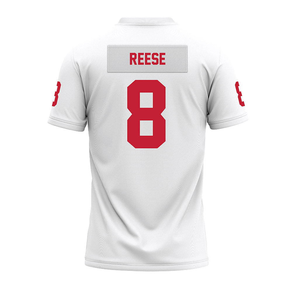 Ohio State - NCAA Football : Arvell Reese - White Premium Football Jersey-1
