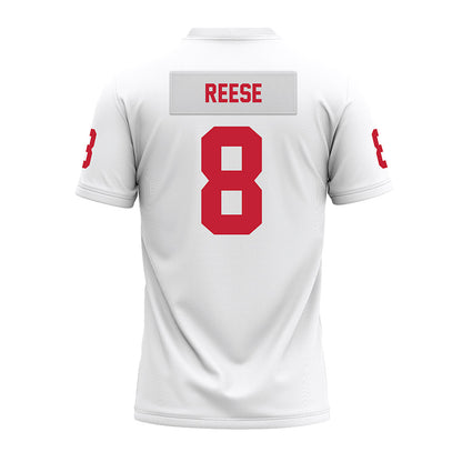 Ohio State - NCAA Football : Arvell Reese - White Premium Football Jersey-1