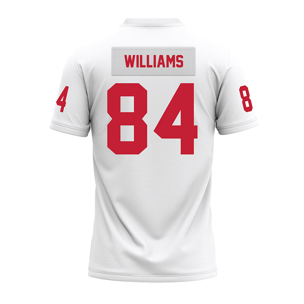 Ohio State - NCAA Football : Dorian Williams - White Premium Football Jersey-1