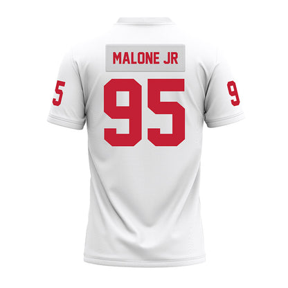 Ohio State - NCAA Football : Tywone Malone jr - White Premium Football Jersey-1