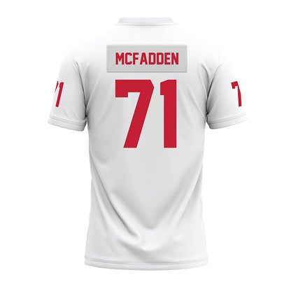 Ohio State - NCAA Football : Jayvon McFadden - White Premium Football Jersey-1