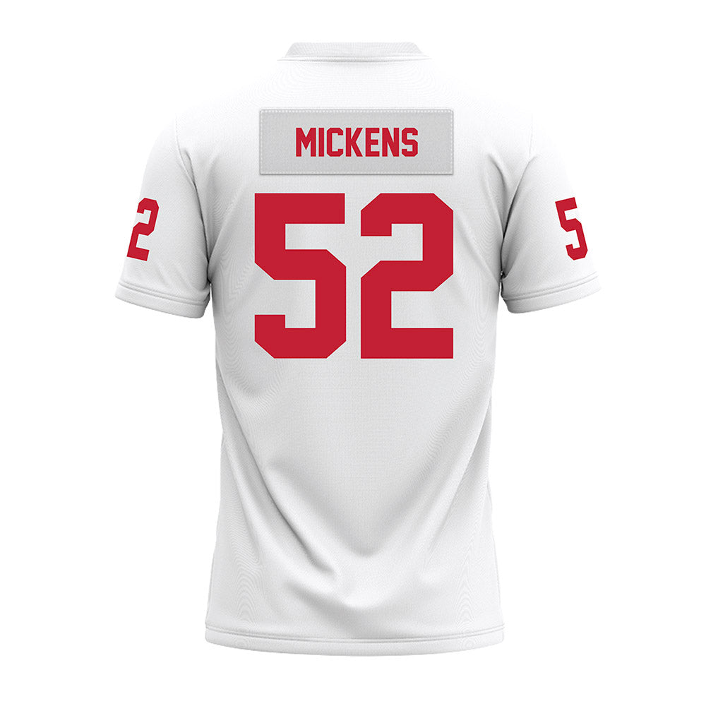 Ohio State - NCAA Football : Joshua Mickens - White Premium Football Jersey-1