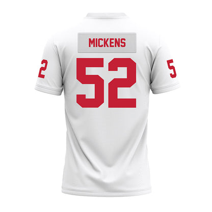Ohio State - NCAA Football : Joshua Mickens - White Premium Football Jersey-1