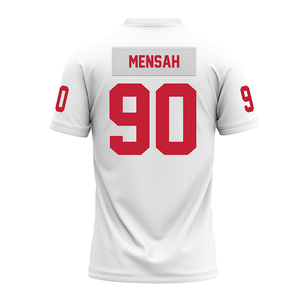 Ohio State - NCAA Football : Eric Mensah - White Premium Football Jersey-1