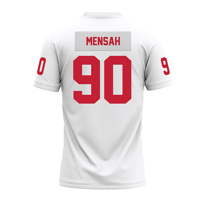 Ohio State - NCAA Football : Eric Mensah - White Premium Football Jersey-1